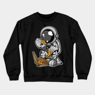 Astronaut Pizza Crewneck Sweatshirt